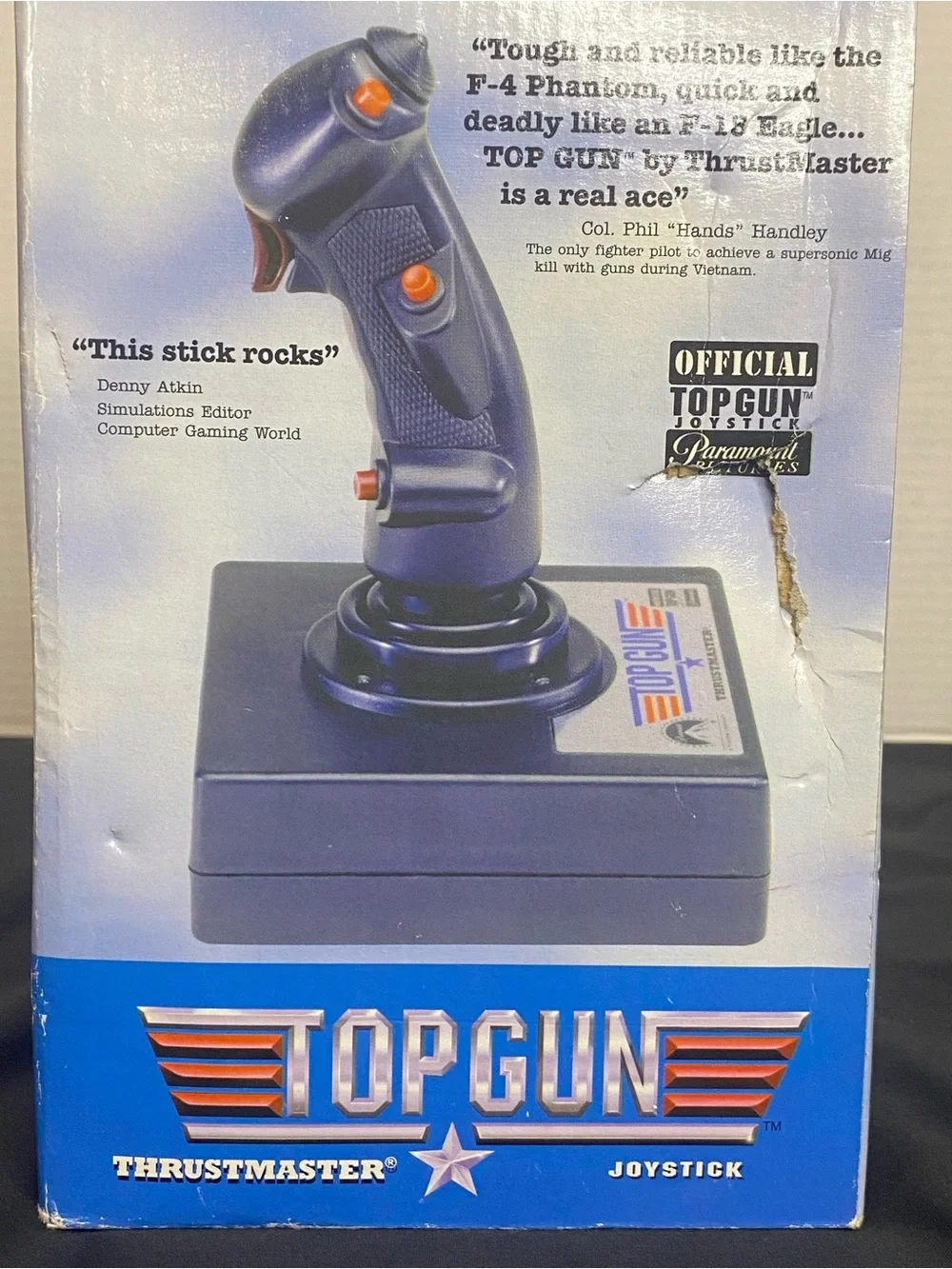 Top Gun official trust master joystick. Just connect and play!